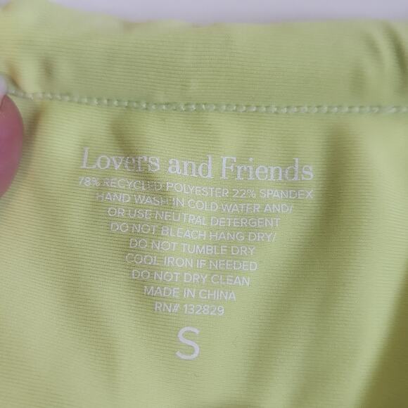 Lovers and Friends Women's Adore You Bottom In Melon Size SM Bikini Bottom Beach - Picture 7 of 9